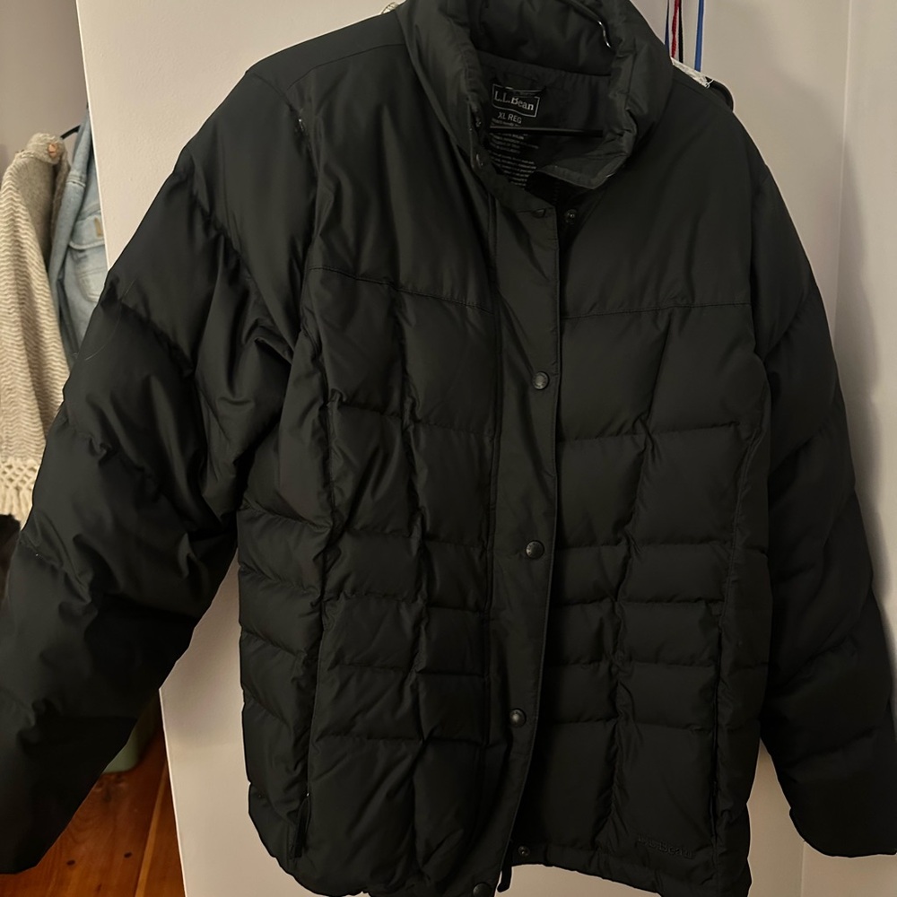 L.L. Bean Black Puffer Jacket